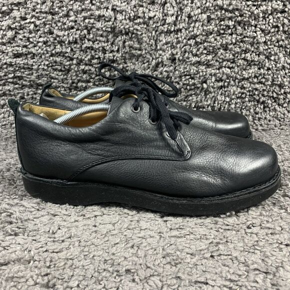 Samuel Hubbard Free Mens Shoes 12 W Black Leather Casual Comfort M1100 main image 7